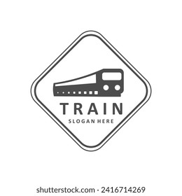  Black Bewara train logo on white background