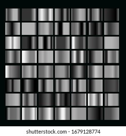 Black big set collection gradients  luxury simple modern cover background