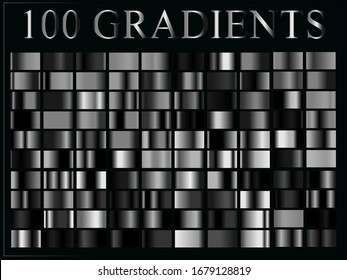 Black big set collection gradients  luxury simple modern cover background