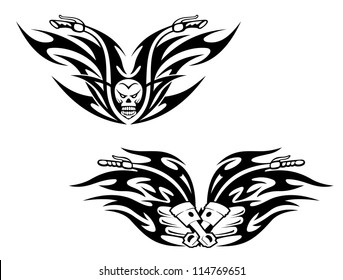 Bike Tribal Tattoos Images Stock Photos Vectors Shutterstock