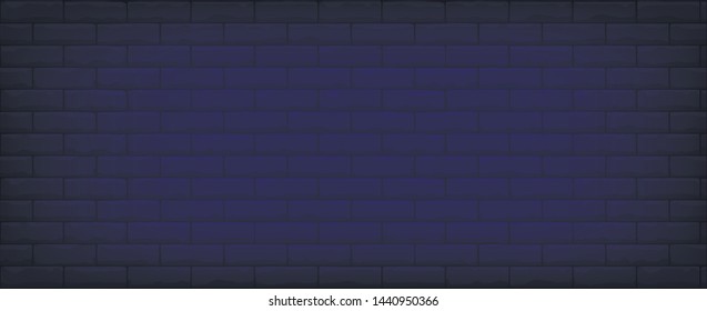 Black billboard, light banner. Vector illustration 