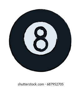 black billiard ball number eight sports equipment