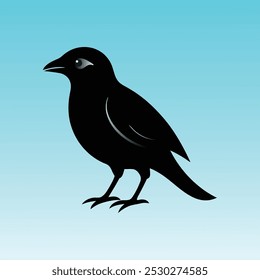 Black Bird Image Vector Logo Design Free Download