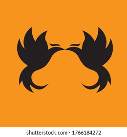  BLACK BIRD LOGO/Bird symbol design