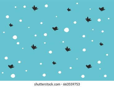 black birds