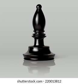 black bishop chess piece