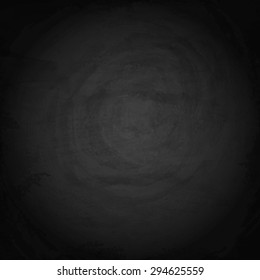 Black blank chalkboard background. Vector texture EPS10