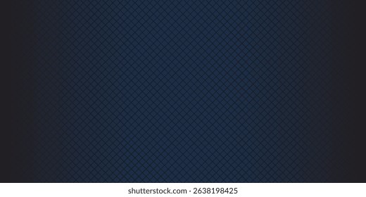Black and blue abstract background with diagonal lines, simple vector illustration