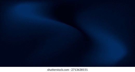 Black blue abstract background. Silk satin. Curtain, drapery. Shiny fabric. Dark. Wavy soft pleats. Navy blue elegant luxury background. Liquid wave effect. Gradient.