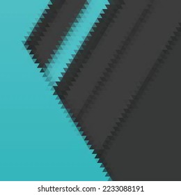 Black and blue background. Abstract gradient pastel vector background from triangles. Polygonal colorful design. Vector illustration