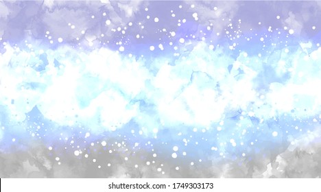 Black Blue beautiful watercolor background. Watercolor Black background abstract. Watercolor blue background abstract.  Watercolor colorful, pastel color, rainbow, splash, sky, texture, wallpaper.