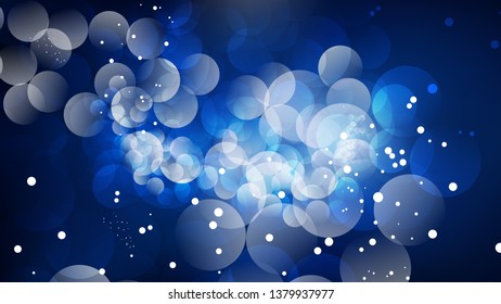 Black and Blue Blur Lights Background