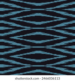 Black blue classic elegant tribal , Ethnicity botanical fashion colorful drawing beautiful textile ornamental ogee endless ornament seamless trendy endless pattern illustration stripe vector print 