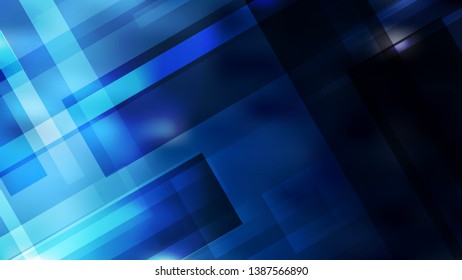 Black and Blue Geometric Background