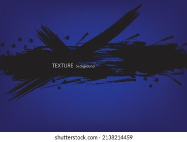 black and blue Grunge Texture with distressed effect. Gold grunge wall texture. Abstract patina background. Vector illustration.