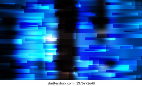 Black and Blue Horizontal Lines and Stripes Background Image