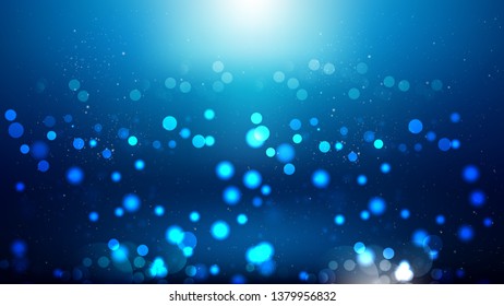Black and Blue Lights Background