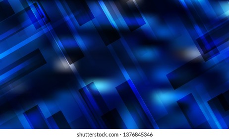 Black and Blue Modern Geometric Background Vector Illustration