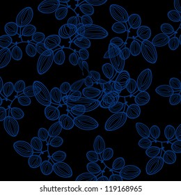 Black and blue pattern