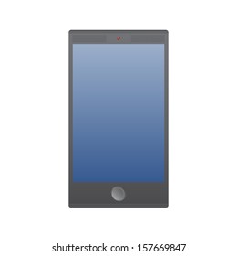black and blue phone mobile device