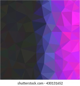 Black blue pink low poly business background