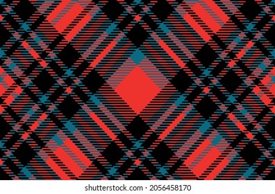 Black Blue Red Checkered Gingham Buffalo Lumberjack tartan plaid pattern background.Texture silhouettes ,tablecloths,clothes,shirts,paper,bedding,blankets,quilts,textile. Cricut plotter laser cutting.