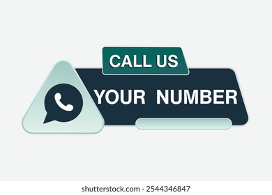 a black and blue sign that says call us your number