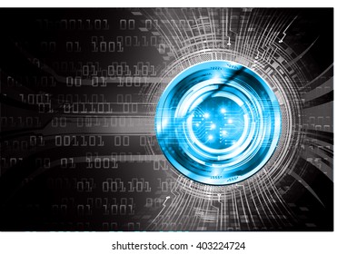 black blue silver abstract hi speed internet technology background illustration. eye scan virus computer. vector