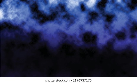Black and Blue Smoke Background | Abstract Smoke In Dark Background | Abstract Colorful Smoke Background | Abstract Smoke Background | Neon Lights, a Searchlight. Abstract Light Dark