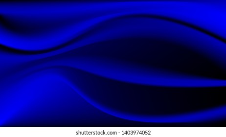 Black and blue smooth gradient color background wallpaper. Abstract background with soft gradient color.