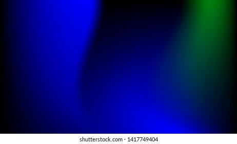 Black and blue smooth gradient color background wallpaper.