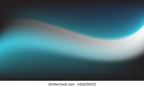 Black and blue smooth gradient color background wallpaper. Abstract background with soft gradient color.