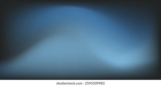 Black blue soft light abstract motion , Noise intensive Holographic blend blur smooth transitions tone empty