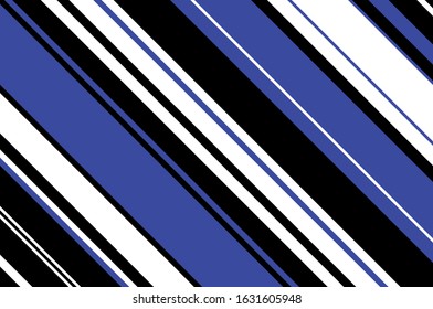 Black and blue stripes in modern style on light background. Banner backdrop. Abstract graphic design. Creative colorful wallpaper.