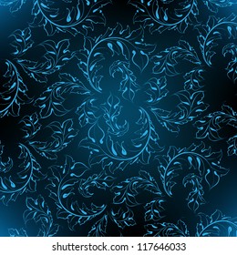 Black and blue vintage background