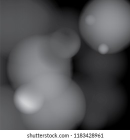 black blur abstract background. bokeh christmas blurred beautiful shiny Christmas lights