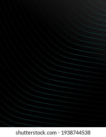 Black blurred background with neon stripes. Modern futuristic template for mobile phone wallpaper, flyers, printing, banners, invitations