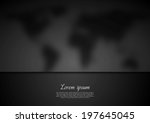 Black blurred map vector design