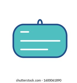 black board icon vector collection, trendy style