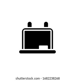 Black board icon vector design template