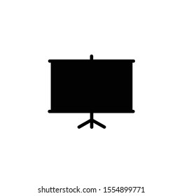 black board. presentation icon - blackboard isolated, presentation board illustration - board Vector