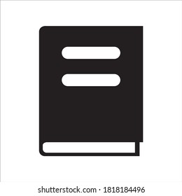 Black book icon design vector