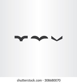 black book icons set vector library