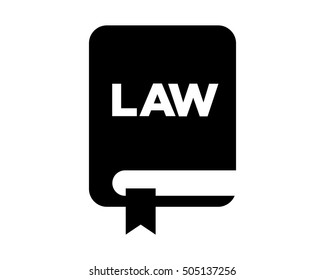 black book law justice equal fairness image vector icon logo