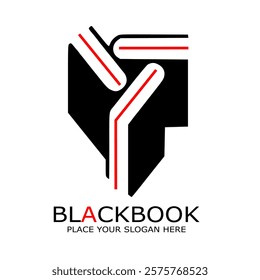 BLACK BOOK PLACE YOUR SLOGAN HERE