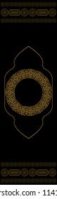 Black Bookmark. Jpeg Version Also Available In Gallery.