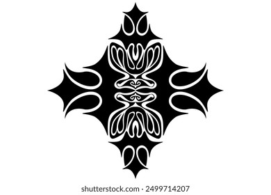 Black Border Frame Ornament Design Decoration