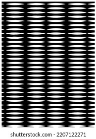 Patrón de borde negro sobre fondo blanco. Vector eps10.