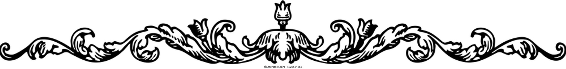 black borders ornament illustration vector arts