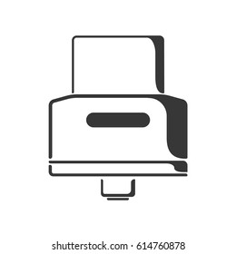 Black bottom airflow low profile rebuildable drip atomizer icon